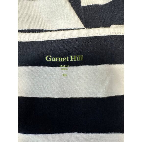 Garnet Hill Cap Sleeve Twisted Neck T-Shirt Size XS - Picture 5 of 8